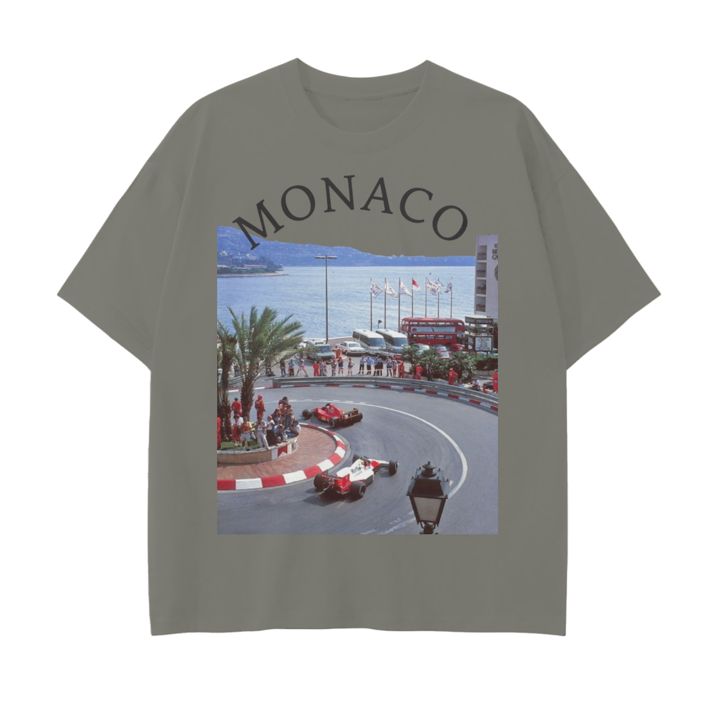 Monaco ,Drop Shoulder Tee 