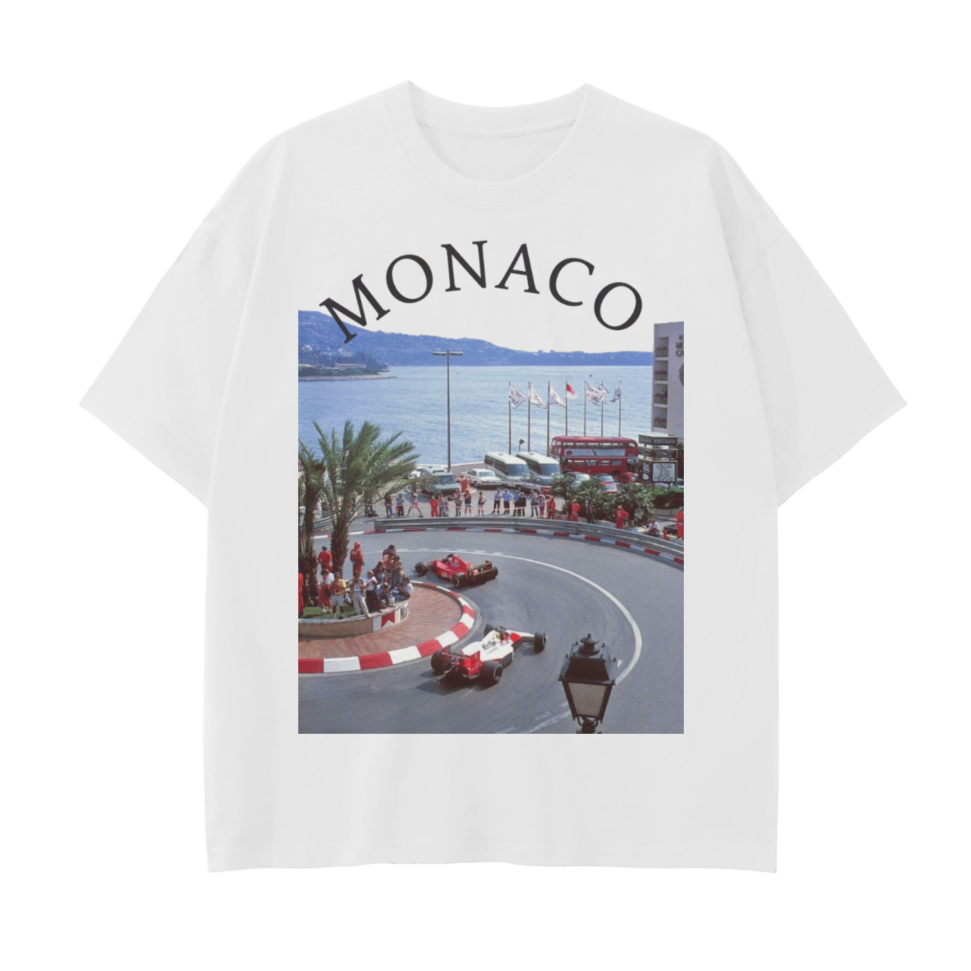 Monaco ,Drop Shoulder Tee 